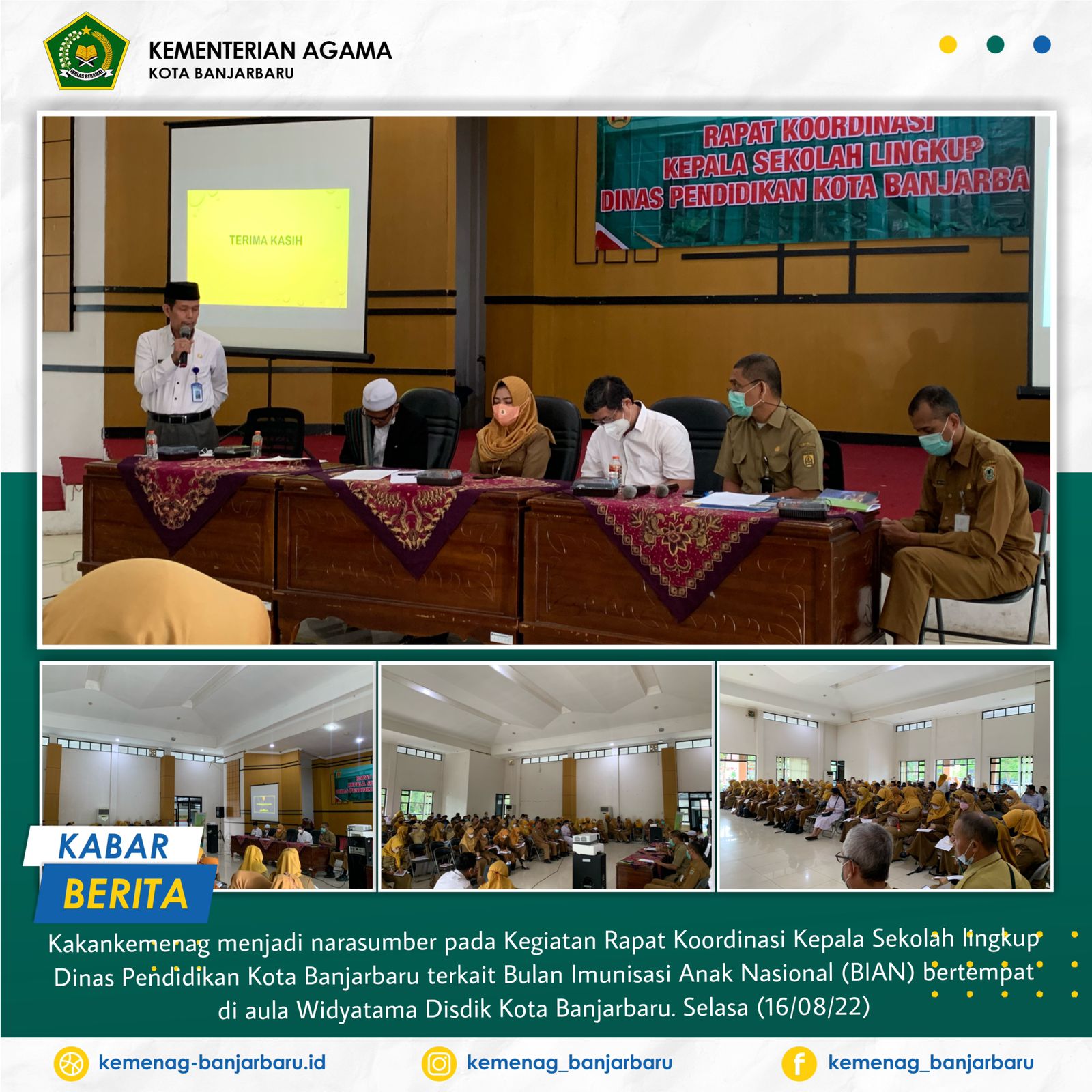 Bulan Imunisasi Anak Nasional (BIAN) 2022