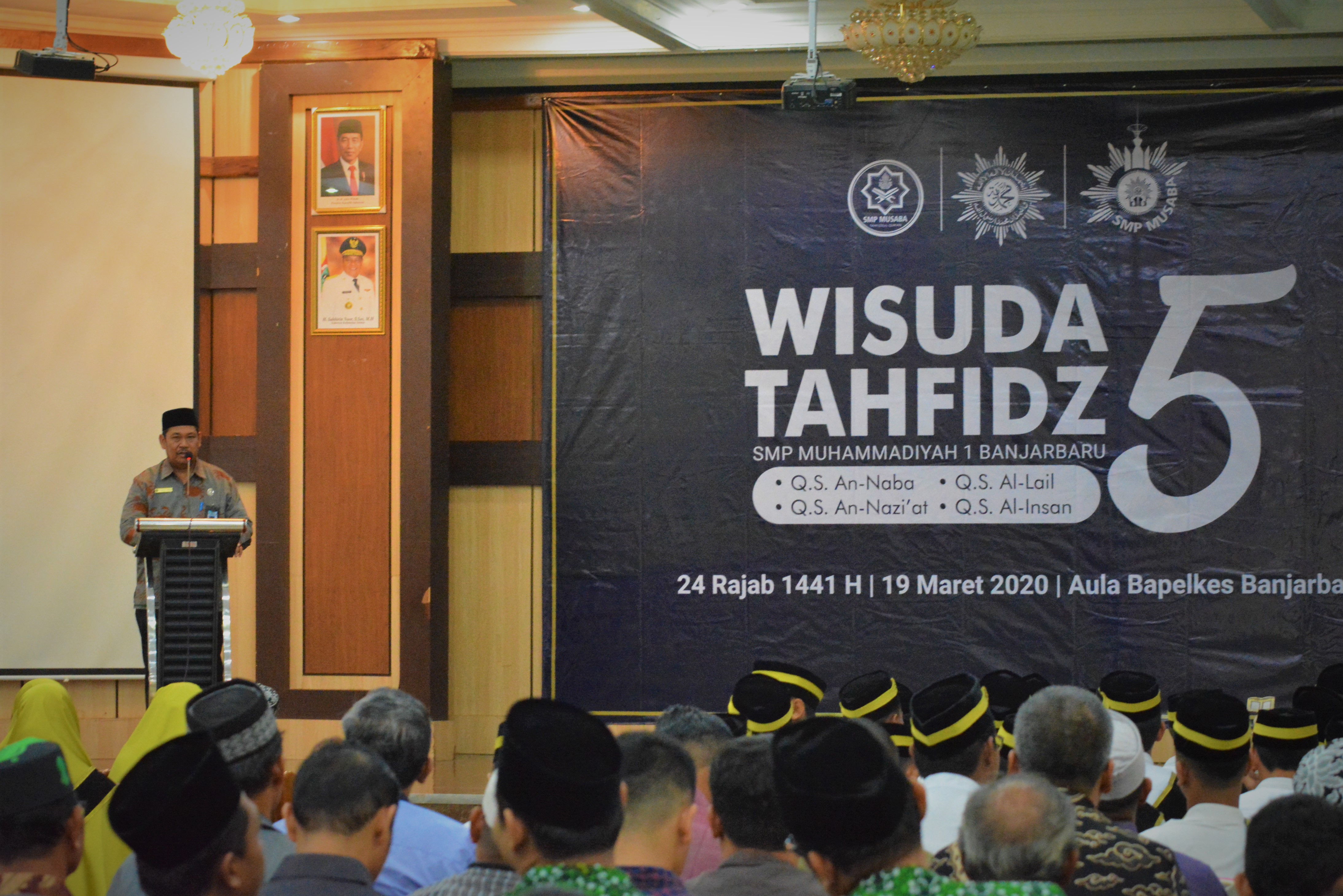 Ka.Kankemenag Kota Banjarbaru menghadiri sekaligus memberika