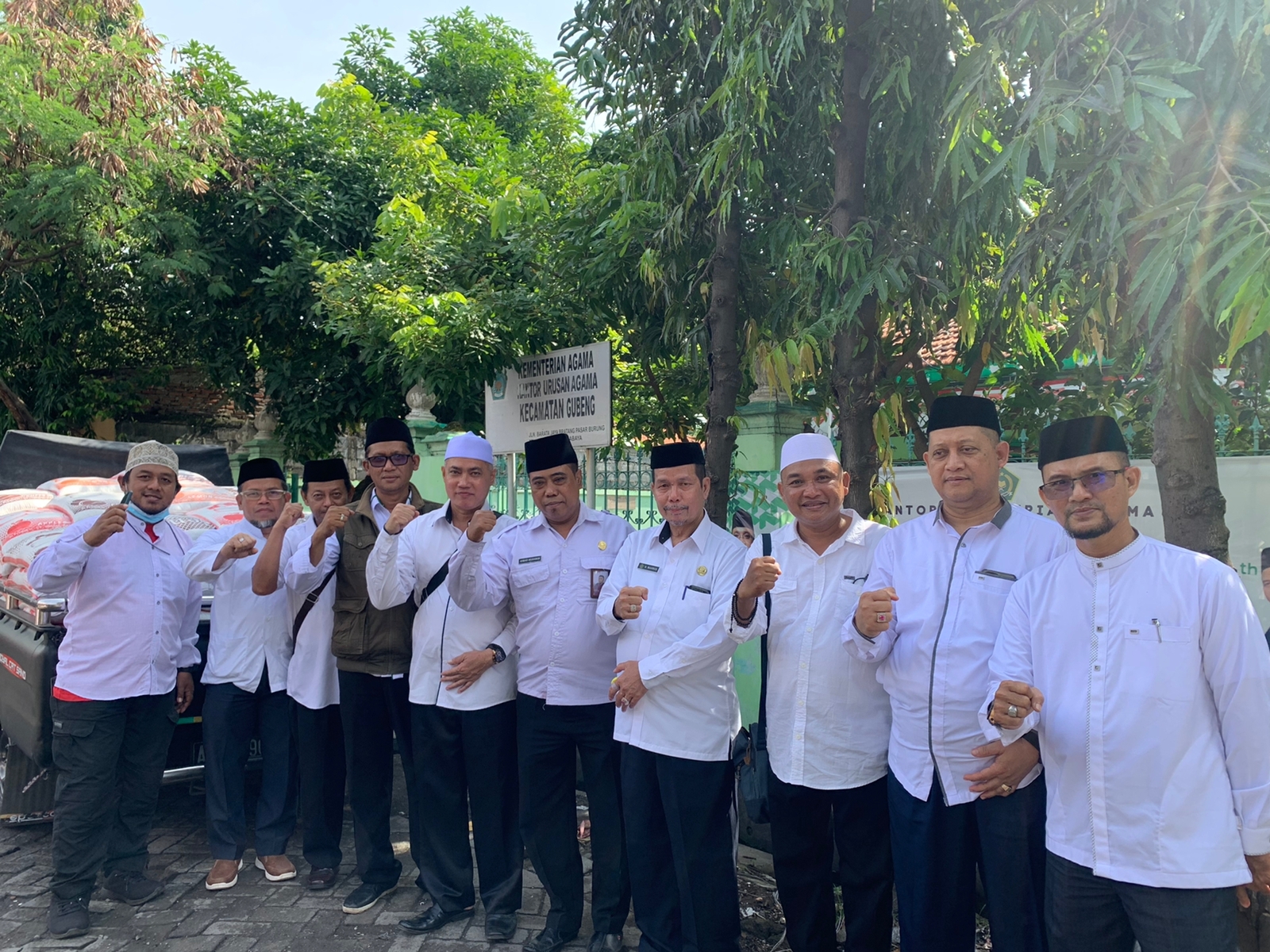 kunjungan ke kemenag surabaya 