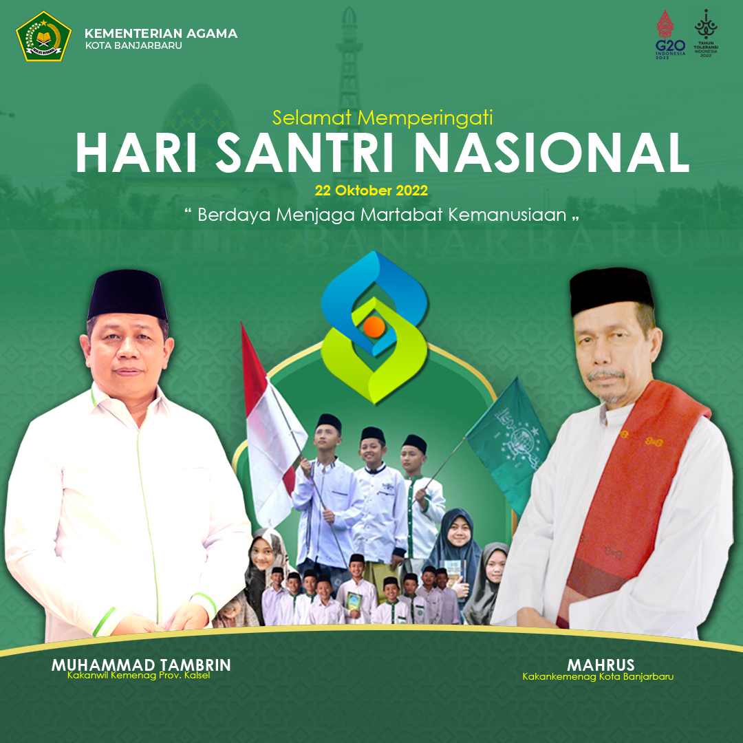 Selamat Hari Santri Nasional tahun 2022