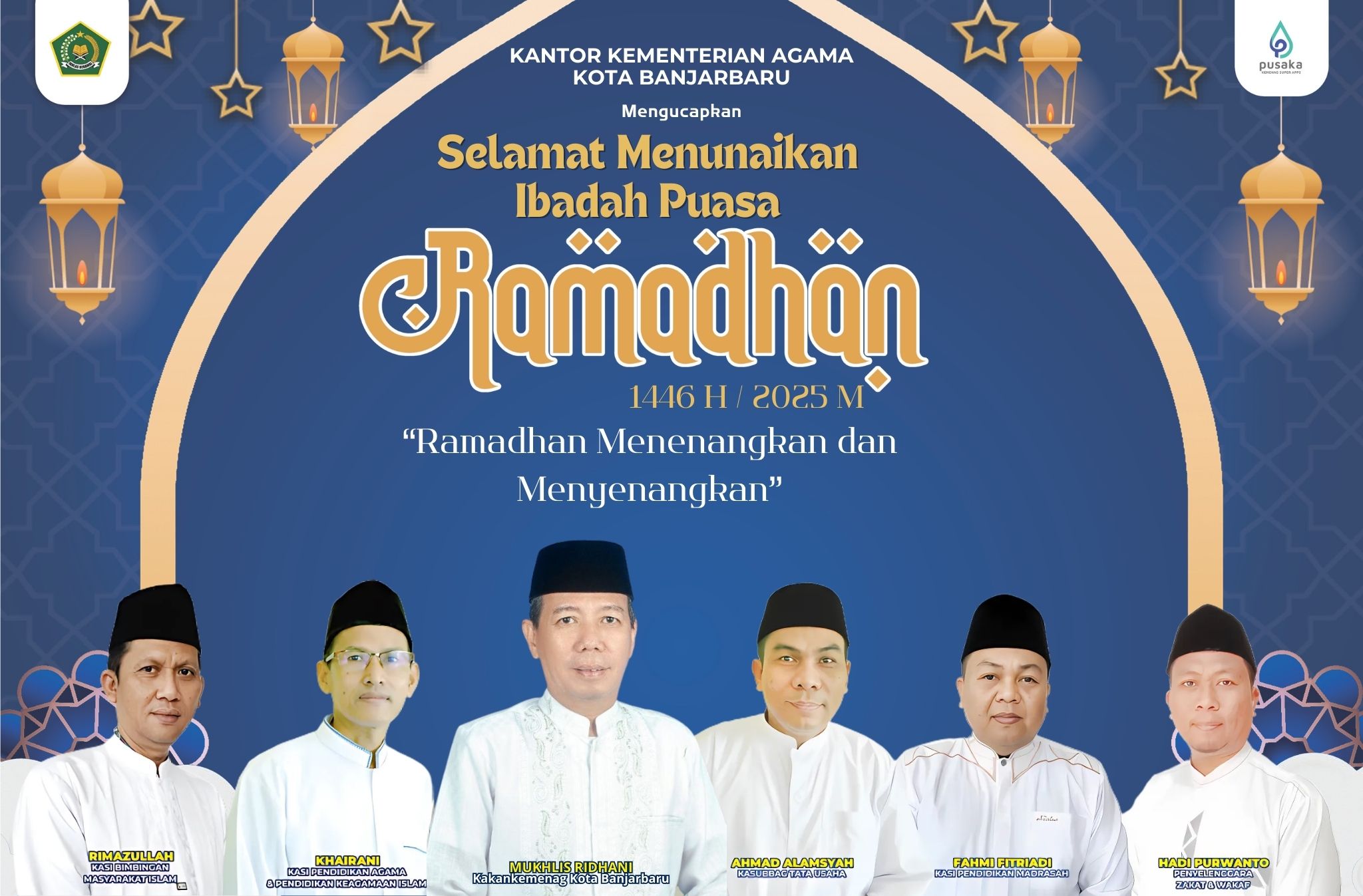 Selamat Menunaikan Ibadah Puasa Ramadhan 1446H / 2025M