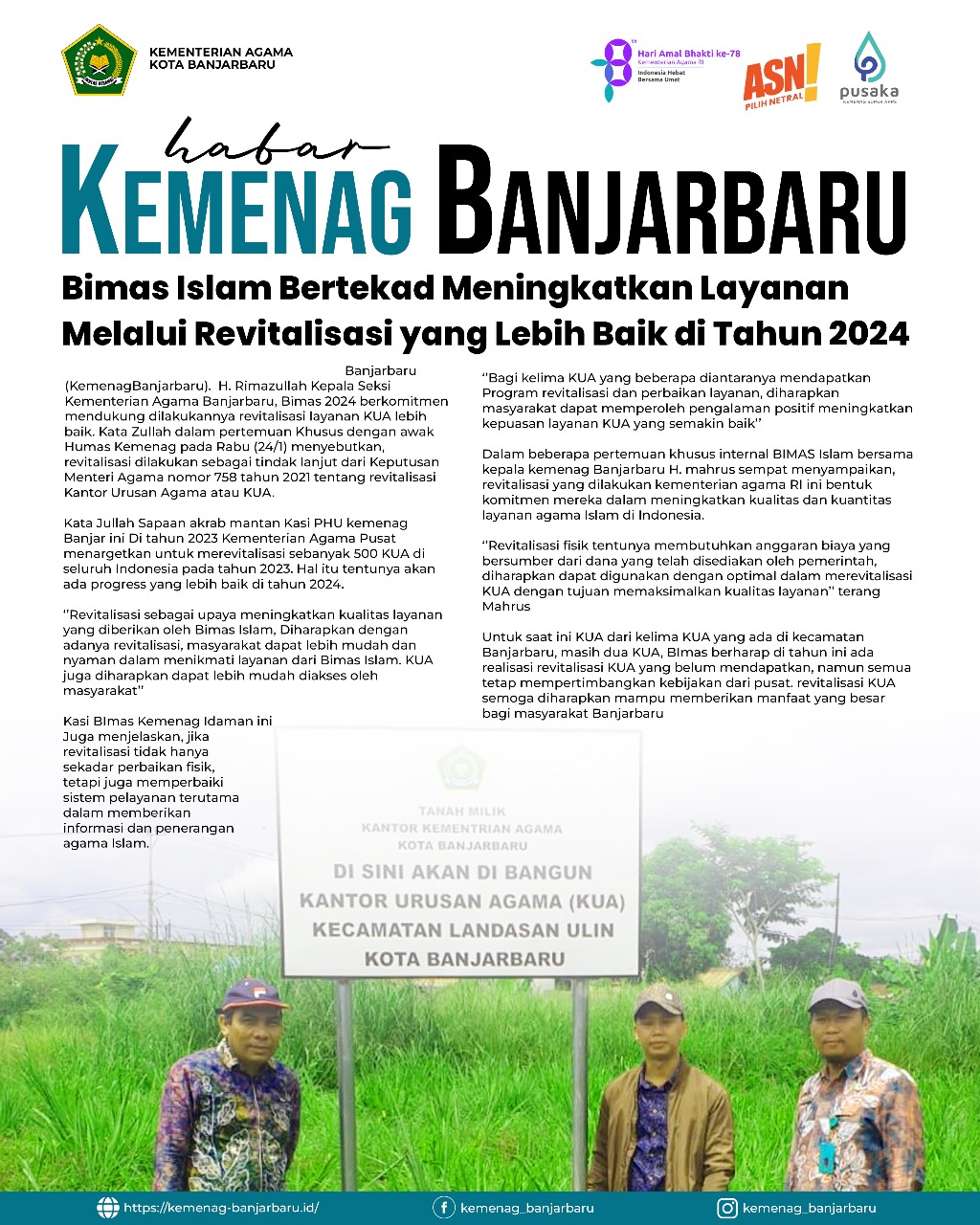 Bimas Islam Bertekad Meningkatkan Layanan Melalui Revitalisa