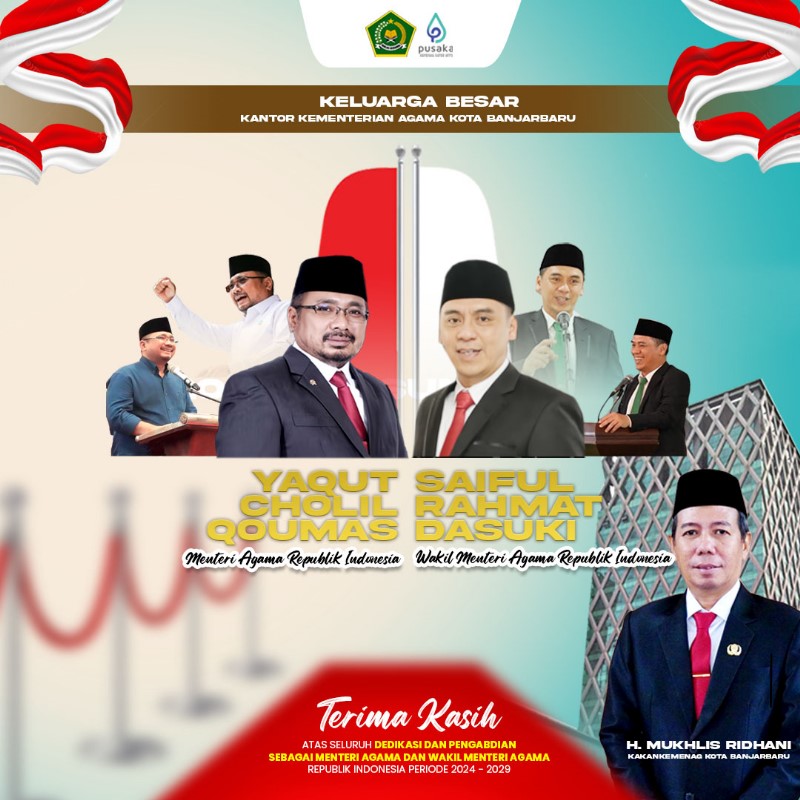 Terima Kasih atas Dedikasi dan Pengabdian sebagai Menteri Ag